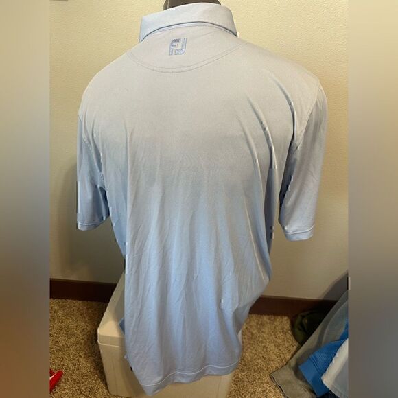 FootJoy Mens XL Light Blue Short Sleeve Polo - Picture 3 of 7